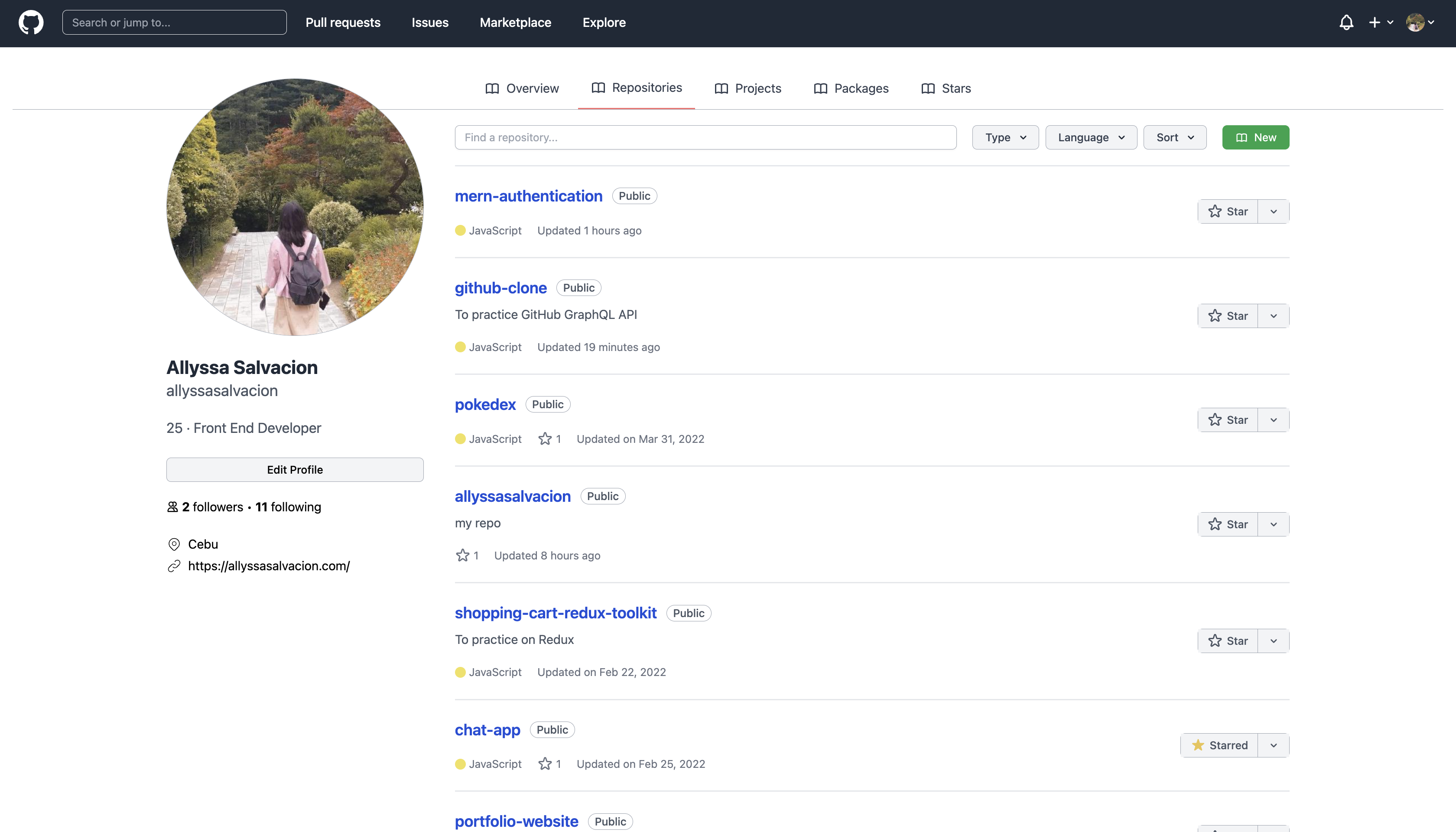 Github Clone